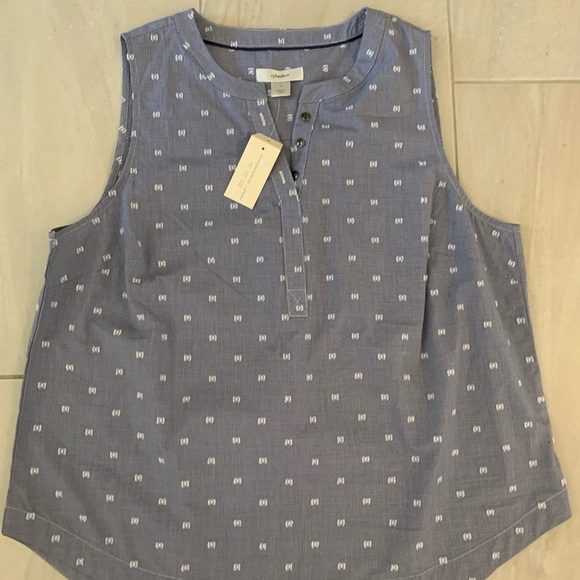 NEW Christopher & Banks (CJ Banks) Sleeveless Top - Size X - Picture 6 of 7